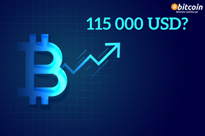 Bitcoin może osiągnąć niedługo wartość 115 000 USD